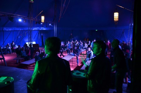 La soirée de filage du 30 décembre 2014