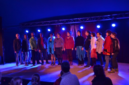 La soirée de filage du 30 décembre 2014